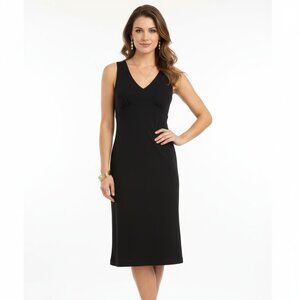 Sisley Black Basic Sleeveless Dress XS
